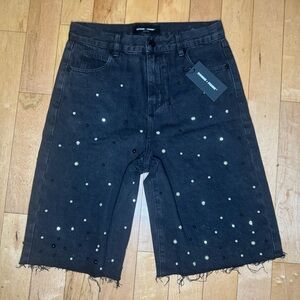 Homme+Femme GEMSTONE DENIM‎ SHORTS BLACK Men’s 36